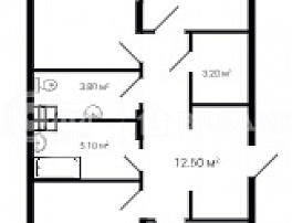 3-комнатная квартира, 97.6 м2